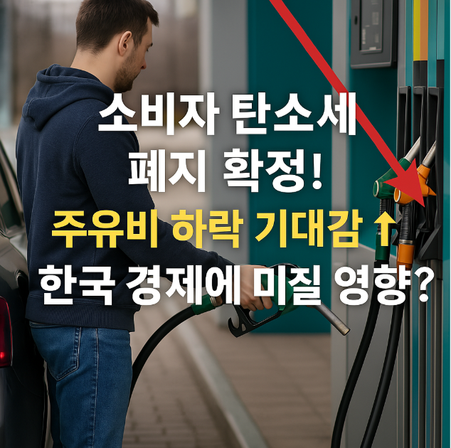 소비자 탄소세 폐지 확정 관련 이미지