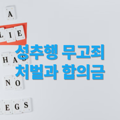 성추행 무고죄