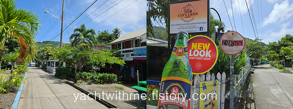 Bequia (베키아), Port Elizabeth(포트 엘리자베스) 메인 거리