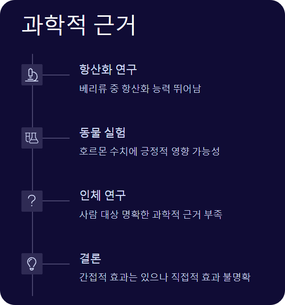 베리류-동물실험-테스토스테론-남성호르몬