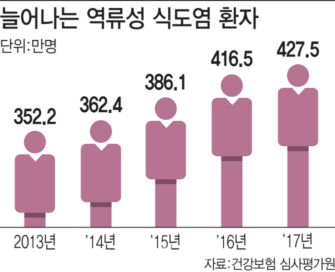 역류성식도염 사진