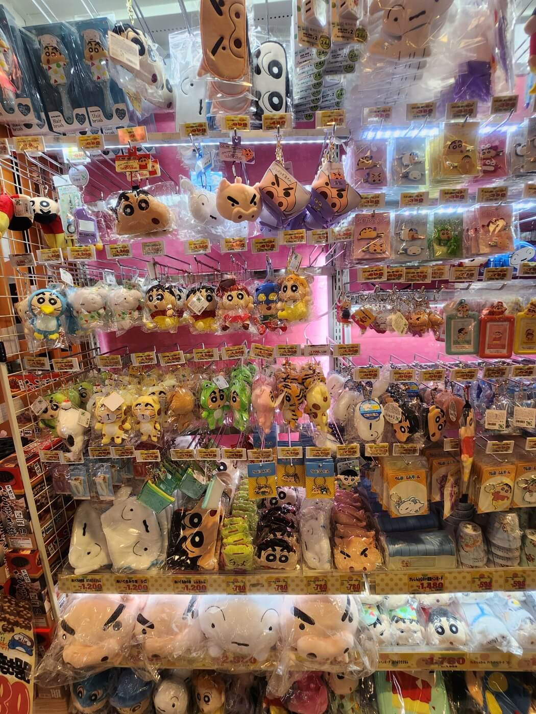 후쿠오카 돈키호테 텐진본점 짱구 캐릭터 굿즈