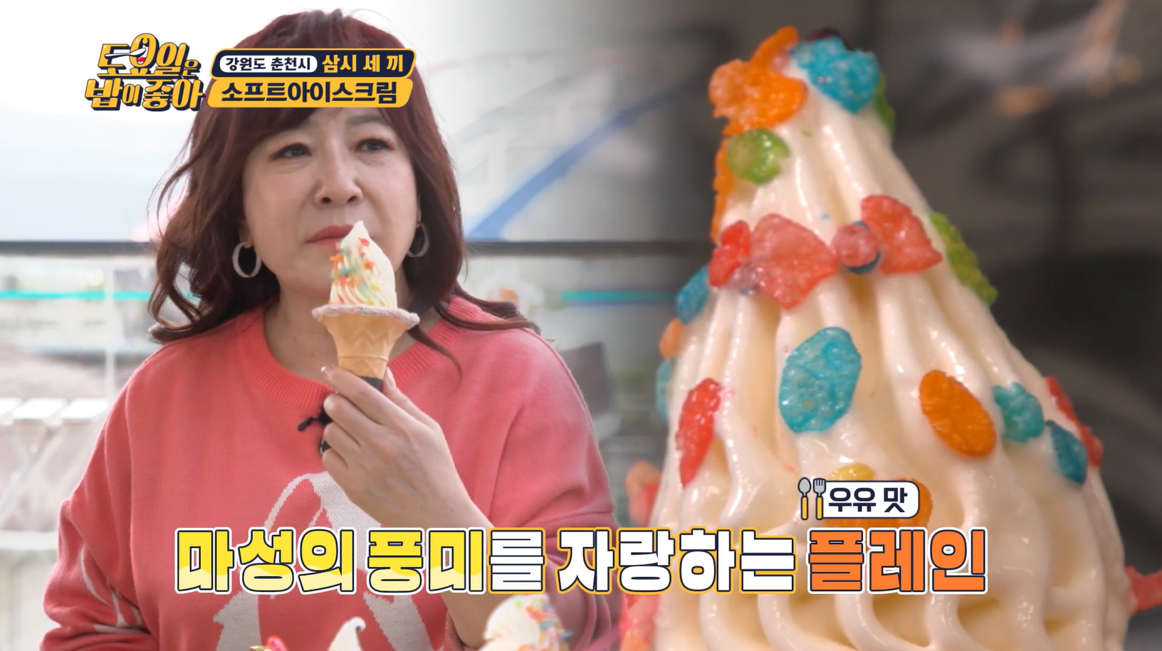 토요일은밥이좋아 소프트아이스크림