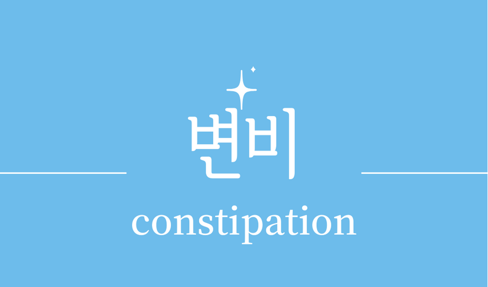 &#39;변비(constipation)&#39;