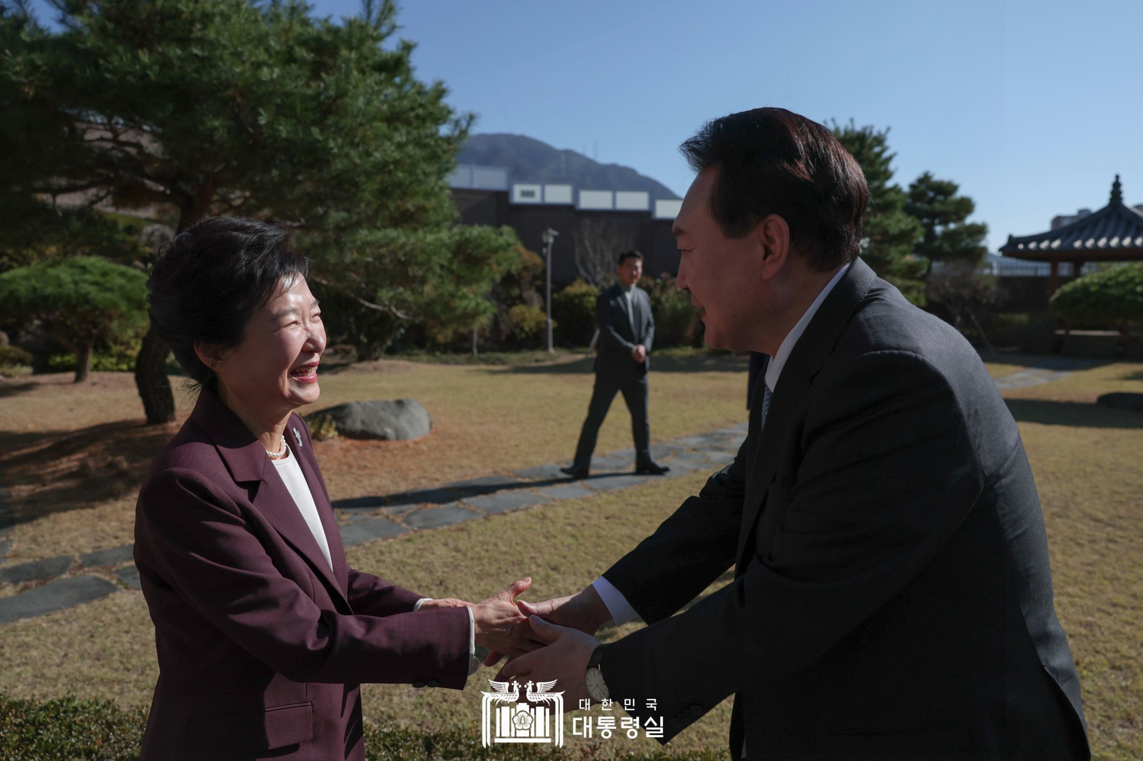  윤석열 대통령 박근혜 前 대통령 대구 사저 방문