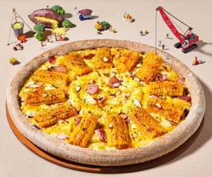 피자 알볼로 메뉴 엣지 옥수수 레귤러 라지 사이즈
