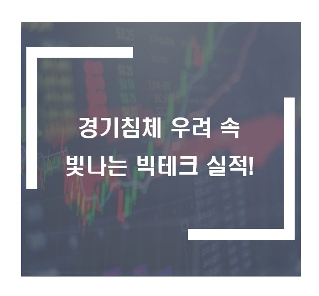 경기침체 우려 속 빛나는 빅테크 실적