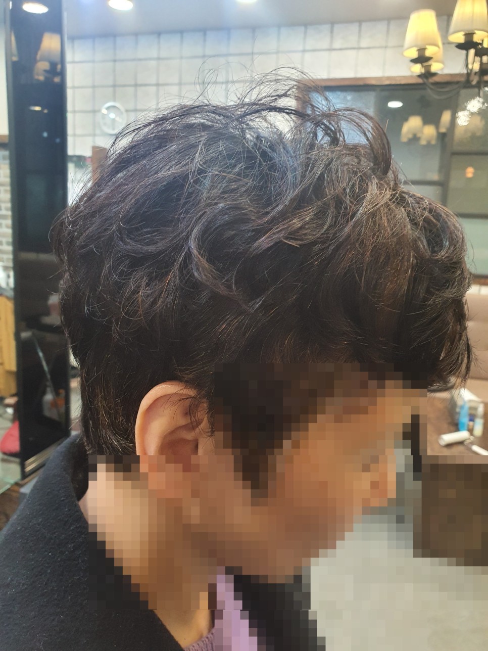 여자 숏컷 베이비펌 내추럴하고 오래가요~ 남자 투블럭 베이비펌& 1