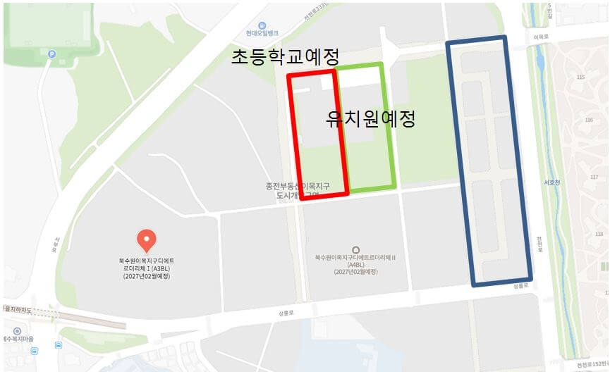 북수원이목지구디에트르더리체 학군