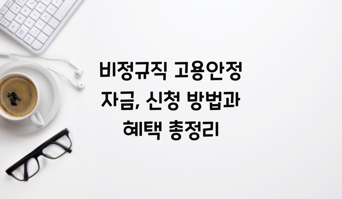 비정규직 고용안정 자금