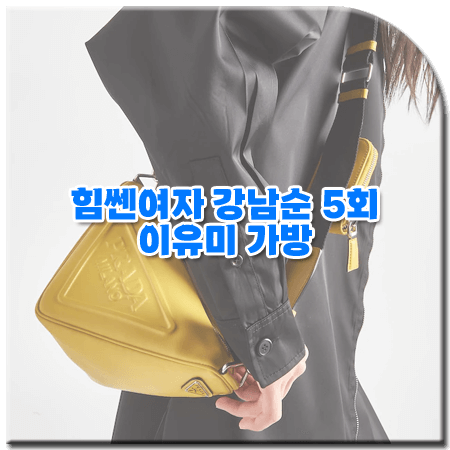 힘쎈여자 강남순 5회 이유미 가방