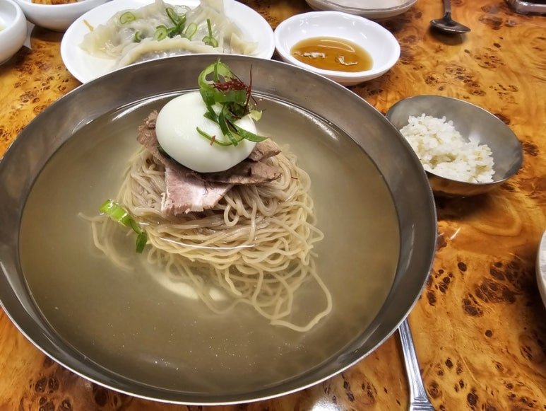 평양들기름냉면