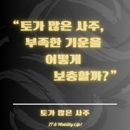 토가 많은 사주