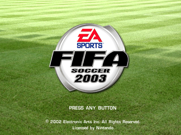  피파 2003 - Nintendo GameCube 일판 다운로드