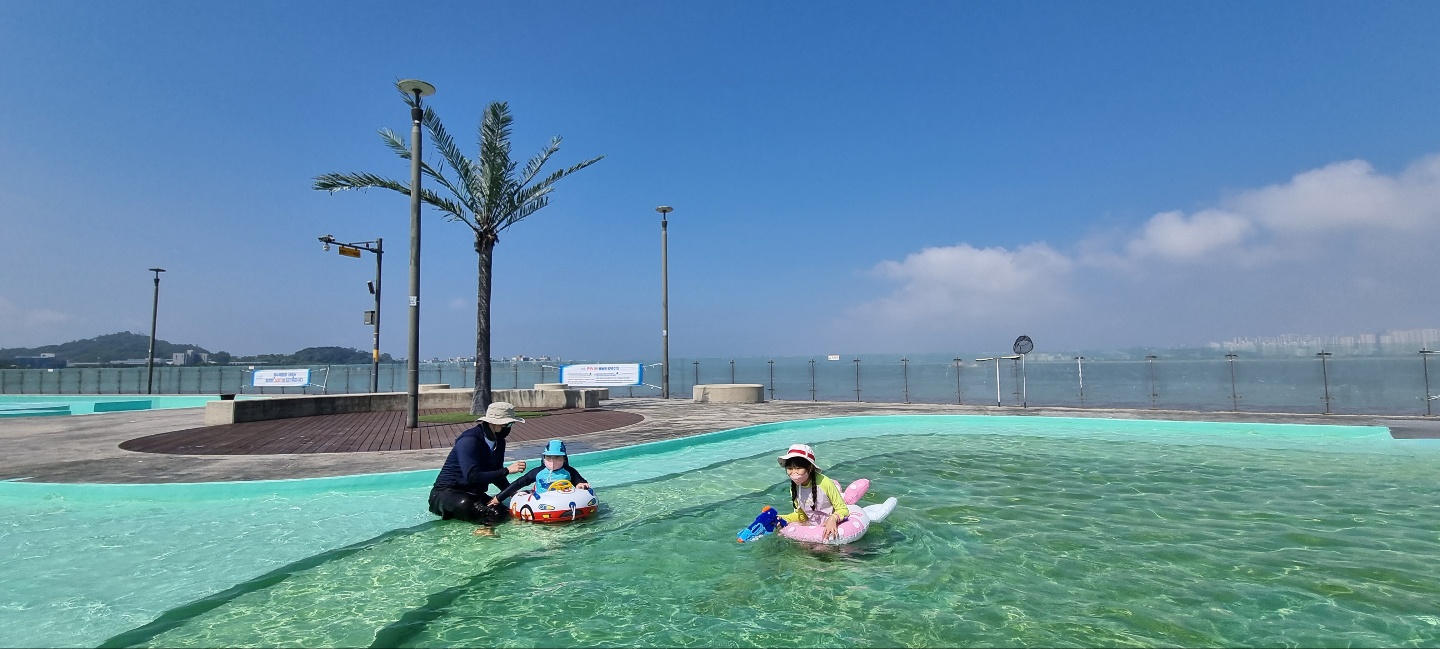 배곧 한울공원 해수풀장