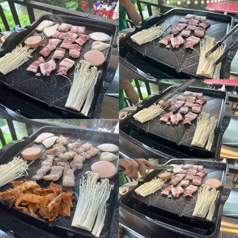 팔공산계곡식당 명당폭포식당