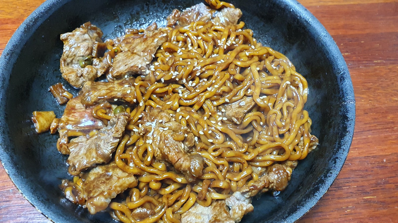  짜파구리까진 아니어도 소고기 짜파게티 해 먹기