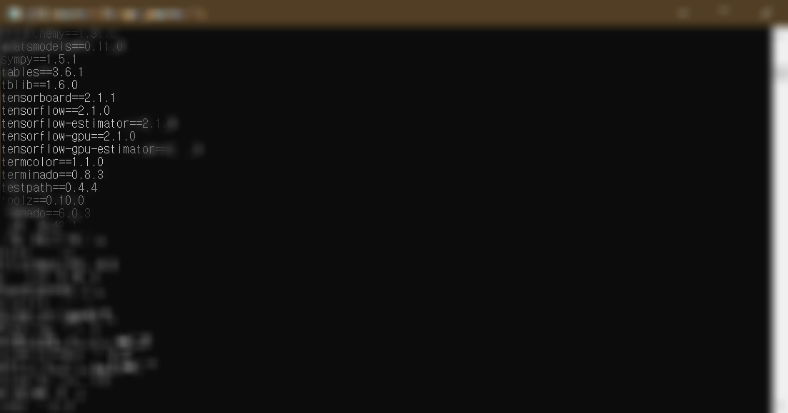 Tensorflow와 호환되는 CUDA, cuDNN 설치하는 법