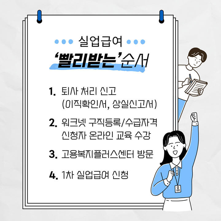 실업급여 신청방법 알아보기