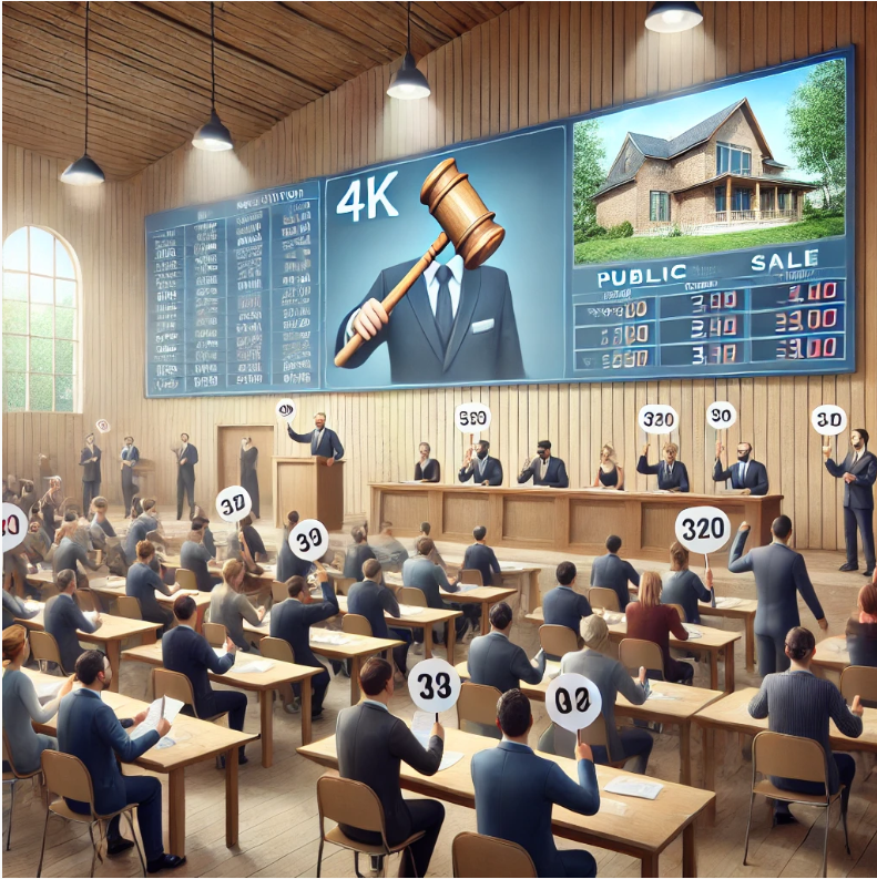 경매장면 그림