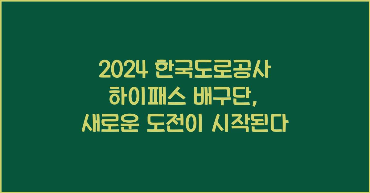 한국도로공사 하이패스 배구단