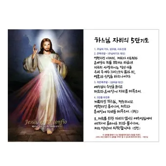 천주교 하느님 자비의 5단 기도 자비의 시간은_22