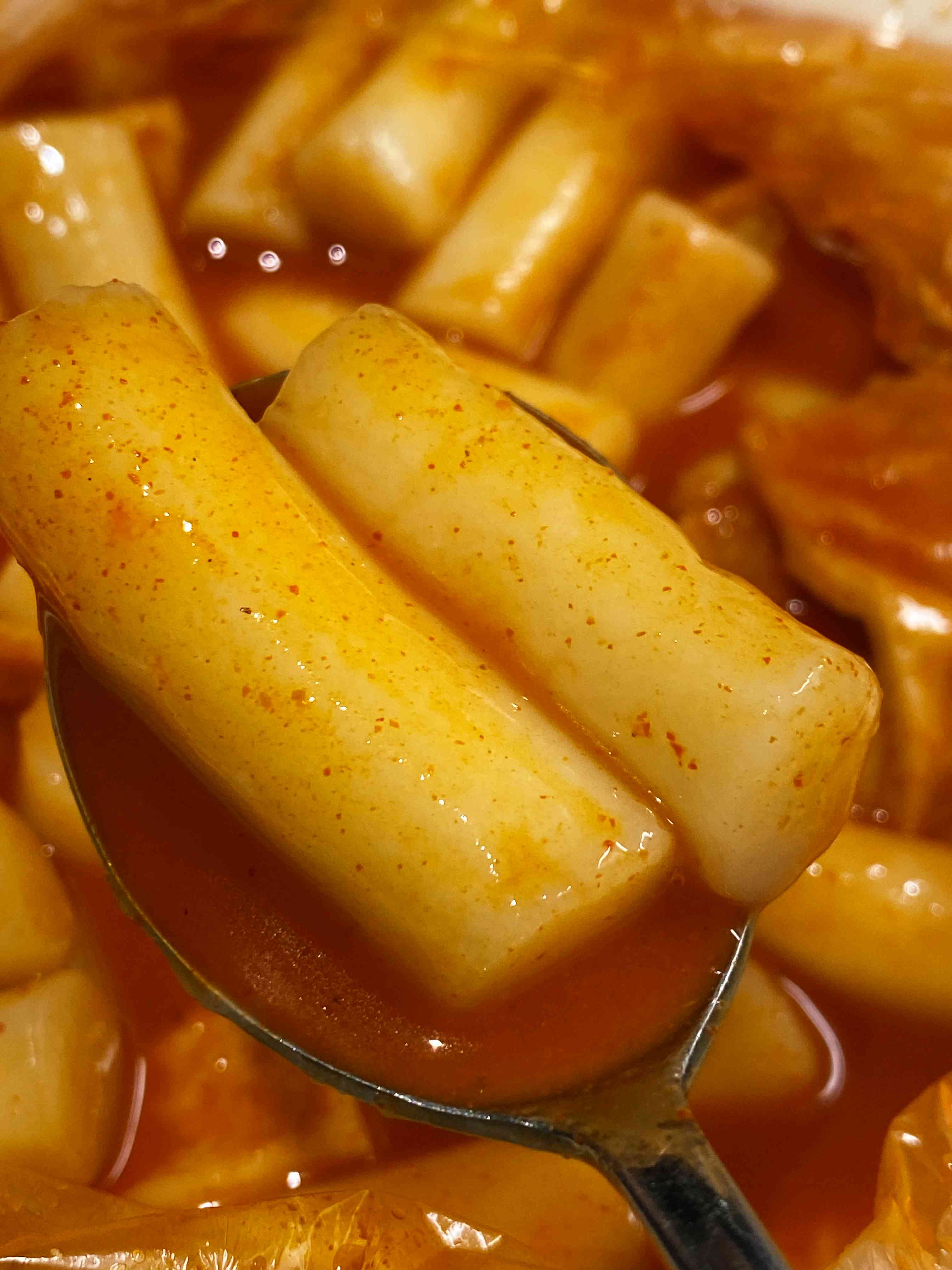 공룡떡볶이 밀떡