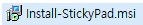 StickyPad-설치-파일