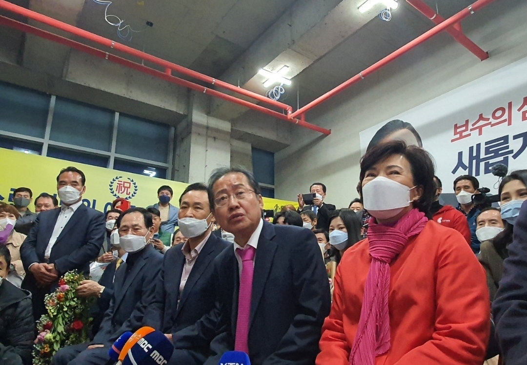  대구 수성을 선거결과 홍준표 당선