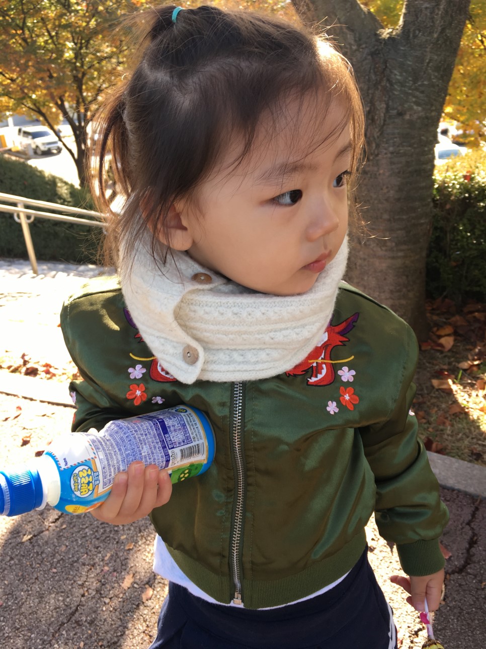  율동공원에서 리아와 단둘이 데이트