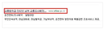 자동차 과태료 납부