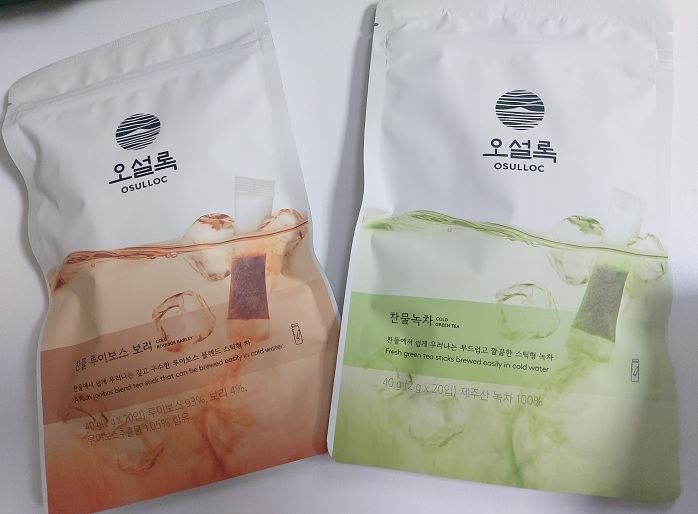 오설록_찬물_녹차_루이보스