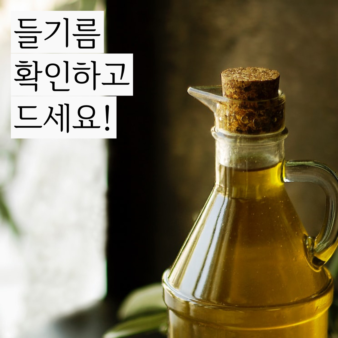  확실한! 들기름먹는법 들기름 발암 물질 논란!? (벤조피렌)