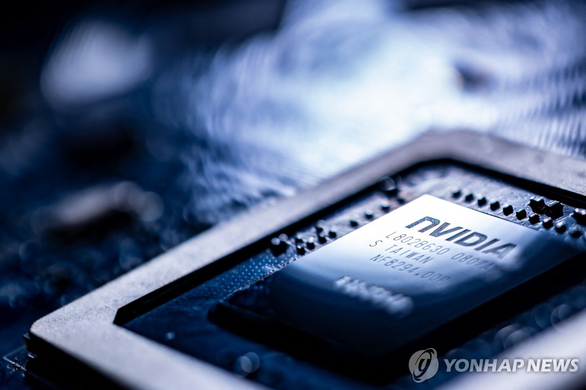 엔비디아의 그래픽처리장치(GPU). 출처 연합뉴스