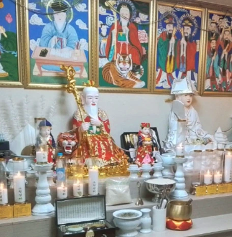 산신할아버지와 불사할머니