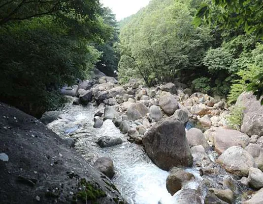 중산리계곡