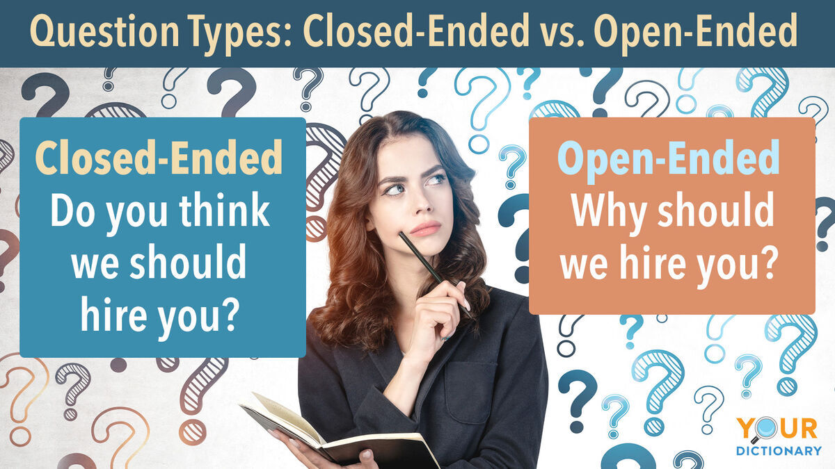 개방형 vs 폐쇄형 의문문 Open vs Closed