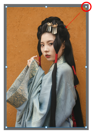 포토샵 Free Transform 기능 - 크기 조절하기