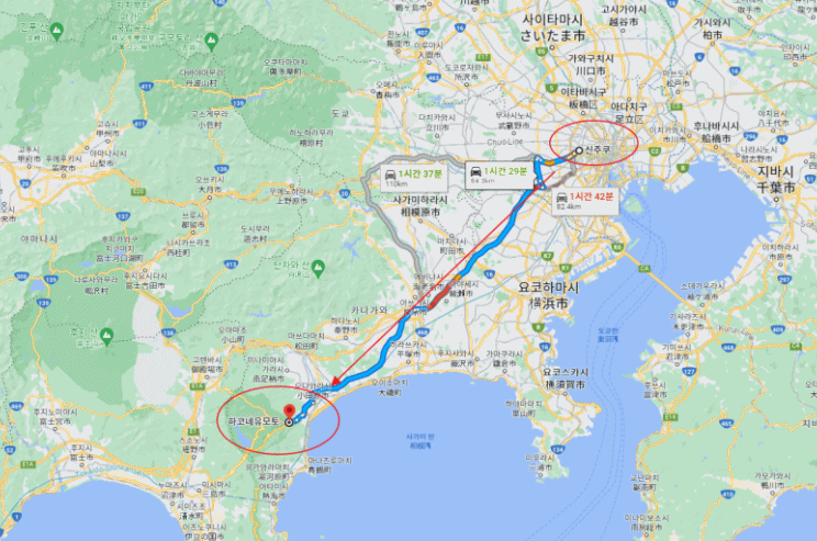  도쿄에서 하코네 이동 / 도쿄온천여행지 하코네 교통편, 도쿄에서 하코네(hakone)로 이동하는 방법 기차교통편 이동시간