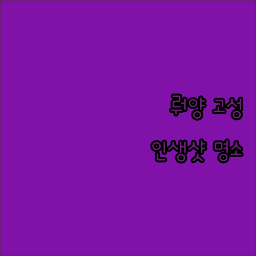 2024년 핫플레이스! 뤄양 지위안환