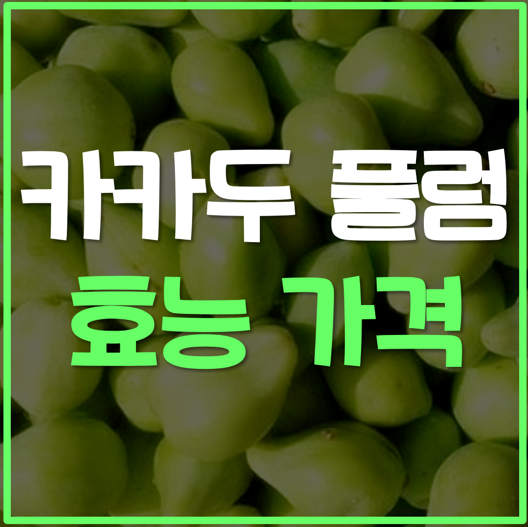  카카두 플럼 효능 가격