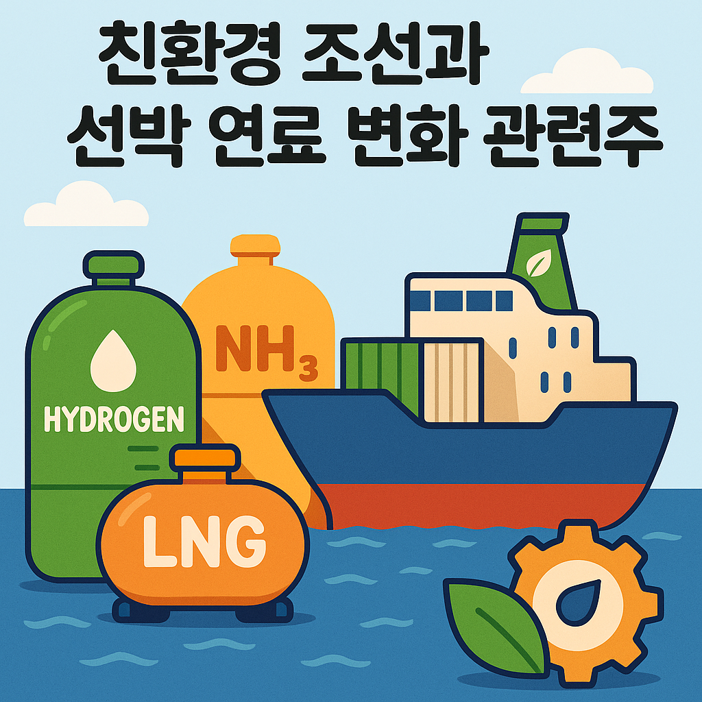 친환경 조선과 선박 연료 변화, 관련주 주목해야 할 이유 이미지