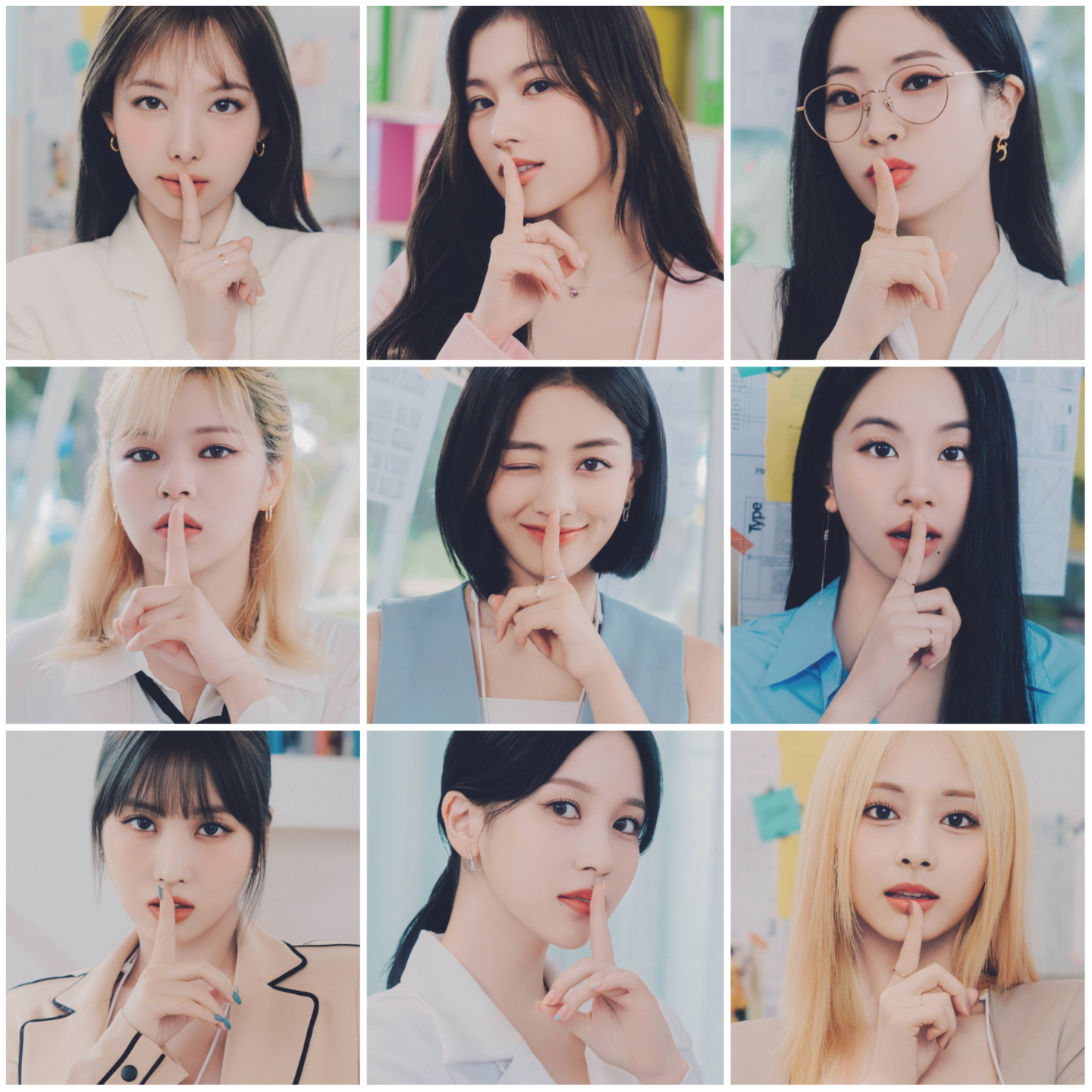  트와이스 일본 2023 시즌 그리팅 SECRET LIFE@OFFICE