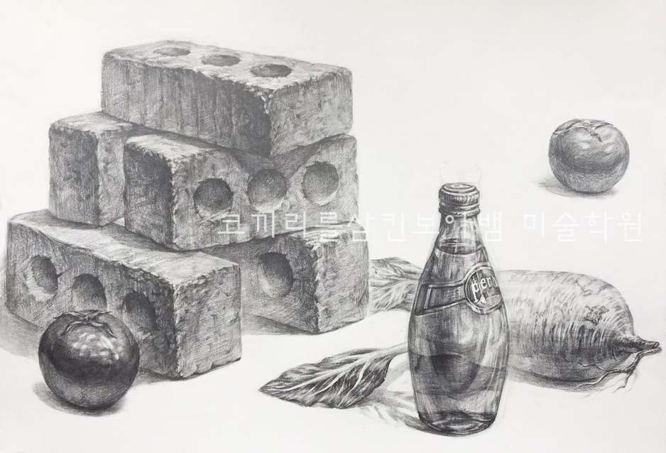  청담동미술학원 삼성동미술학원 - 선화예중 합격생 재현작