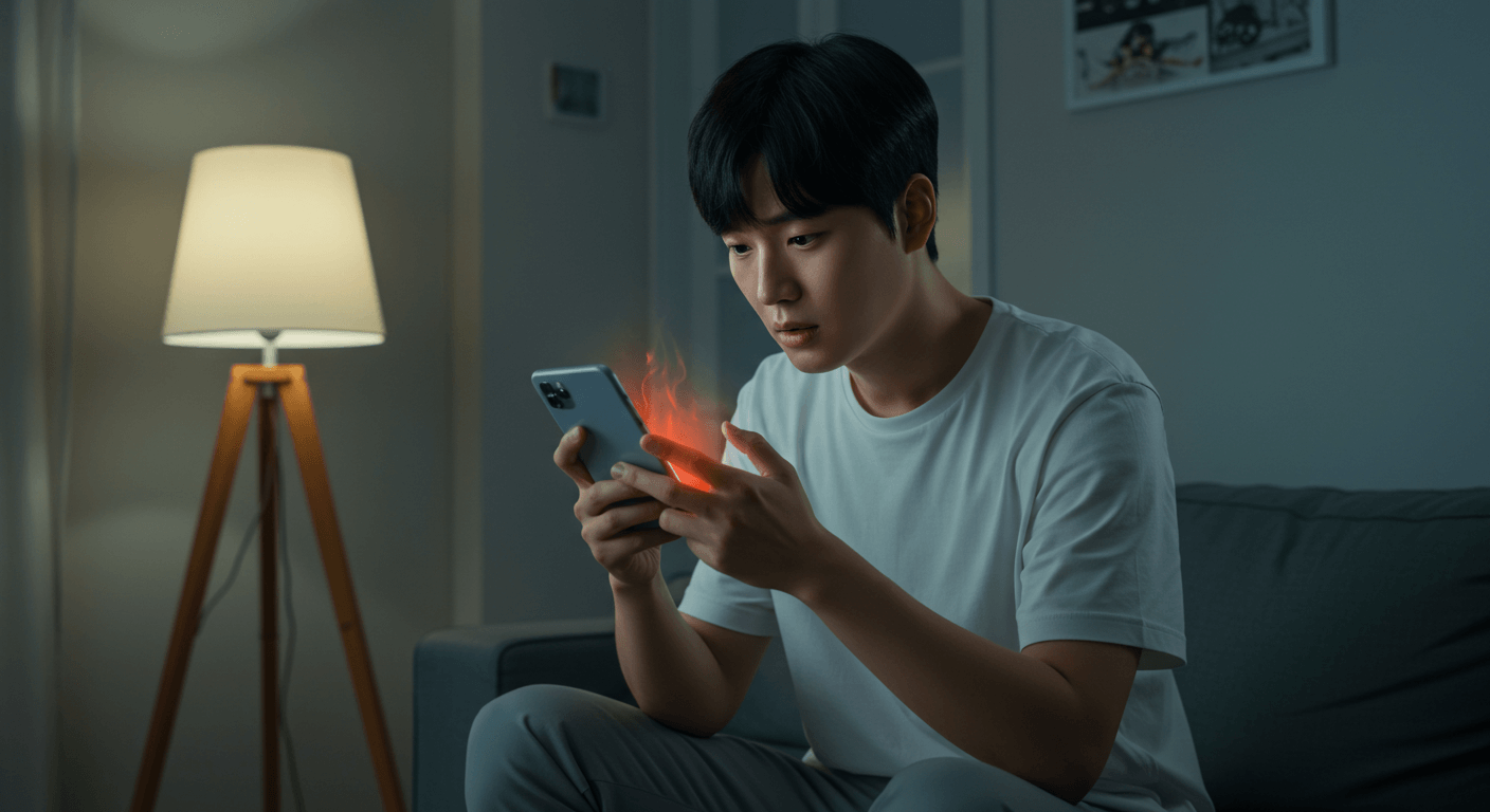 휴대폰 발열원인