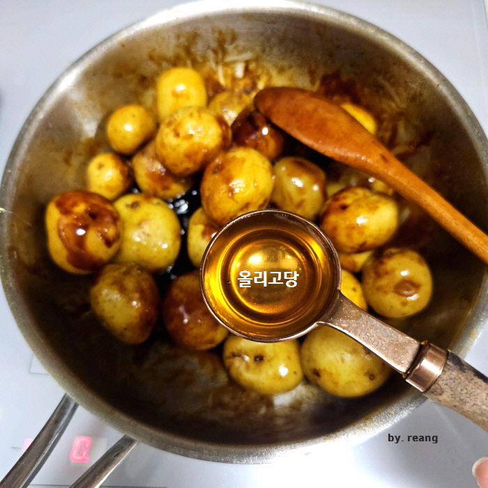 반찬종류추천_알감자조림맛있게만드는법_올리고당