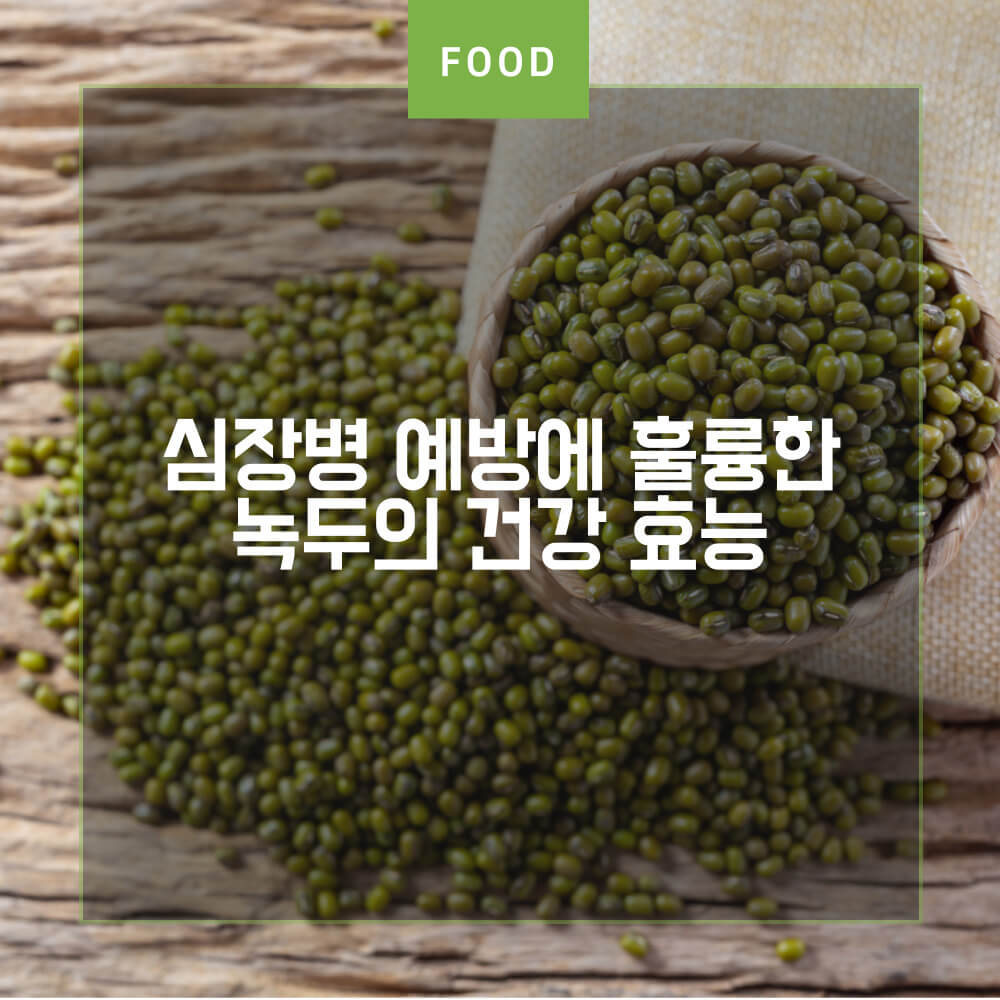  심장병 예방에 훌륭한 녹두 효능과 녹두죽 끊이는 법