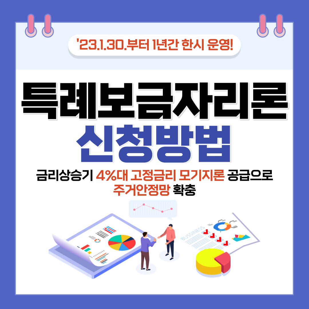 1년동안 39.6조원 공급! 특례보금자리론, 알고 계셨나요?