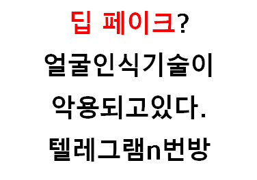  AI기술의 악용 사례 女 아이돌/연예인 딥페이크(Deep fake)