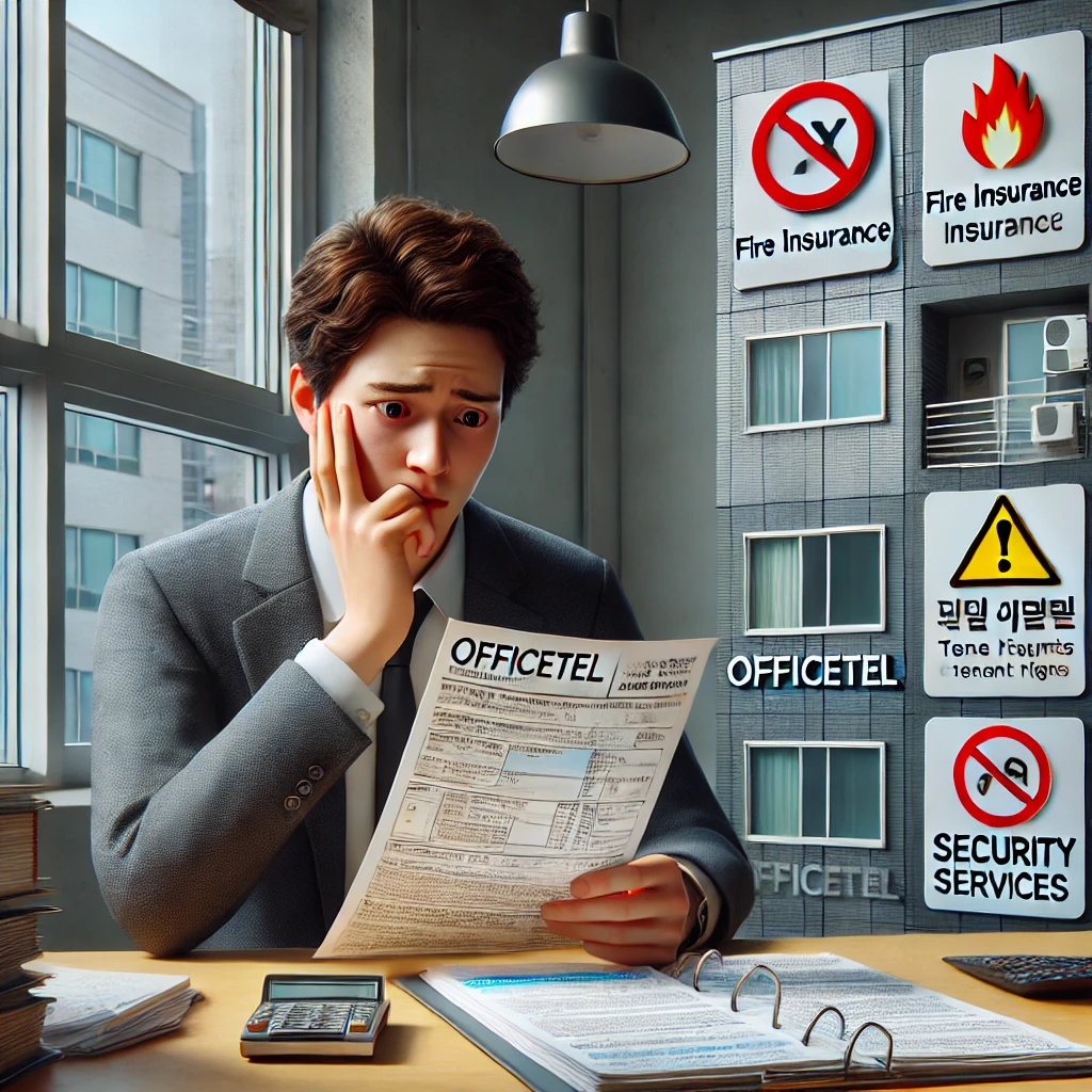 용도불일치로 세무 문제에 직면한 오피스텔 거주자